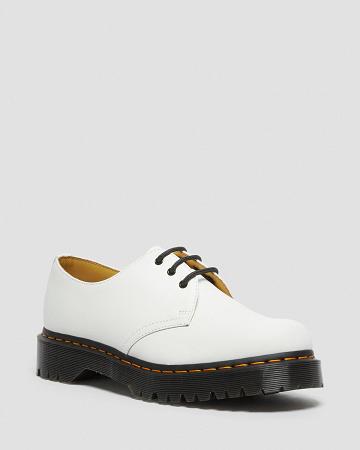 Dr Martens 1461 Bex Smooth Leren Oxford Schoenen Heren Wit | NL 228LIS